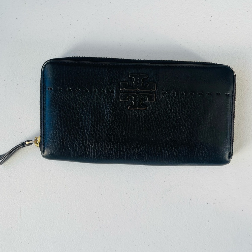 Tory Burch Mcgraw Zip Continental Wallet